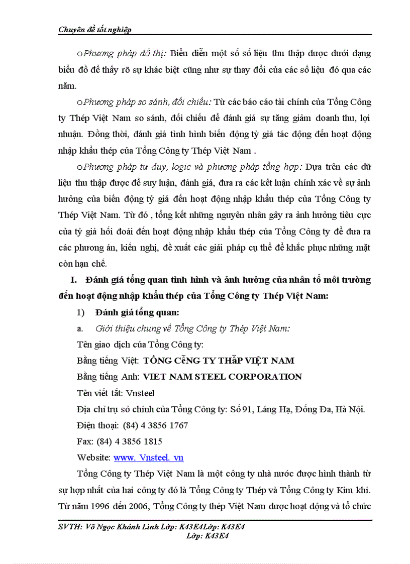 image for page Một số giải pháp hạn chế ảnh hưởng của biến động tỷ giá tới hoạt động nhập khẩu thép của Tổng Công ty Thép Việt Nam