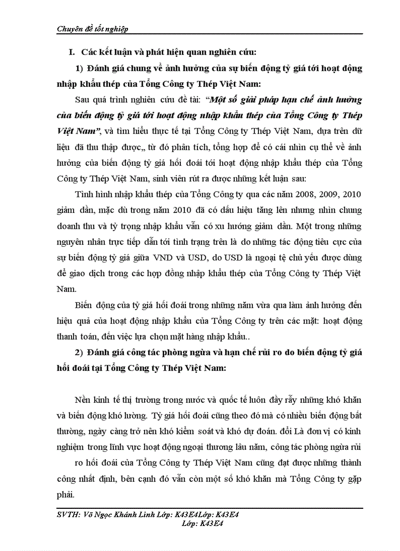 image for page Một số giải pháp hạn chế ảnh hưởng của biến động tỷ giá tới hoạt động nhập khẩu thép của Tổng Công ty Thép Việt Nam