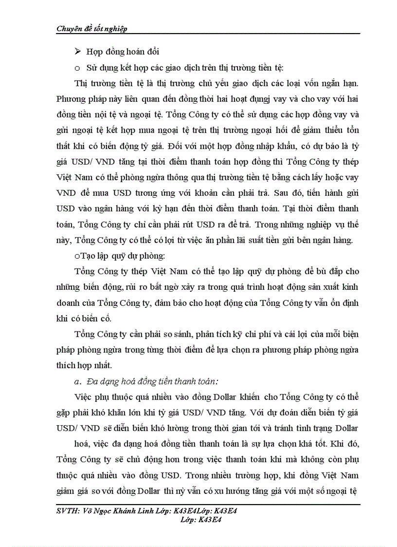 image for page Một số giải pháp hạn chế ảnh hưởng của biến động tỷ giá tới hoạt động nhập khẩu thép của Tổng Công ty Thép Việt Nam