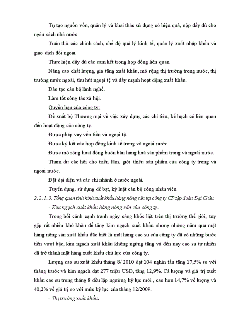 image for page Giải pháp thị trường nhằm phát triển xuất khẩu mặt hàng nông sản tại Công ty CP tập đoàn Đại Châu