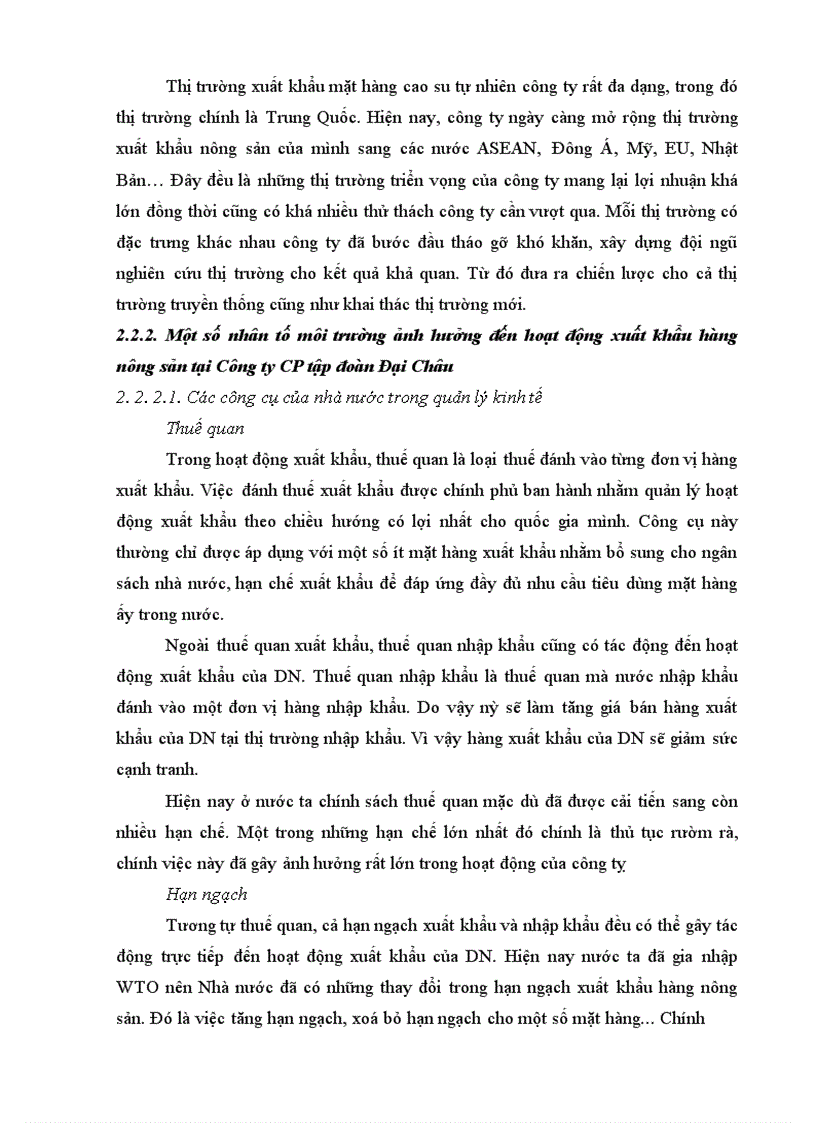 image for page Giải pháp thị trường nhằm phát triển xuất khẩu mặt hàng nông sản tại Công ty CP tập đoàn Đại Châu