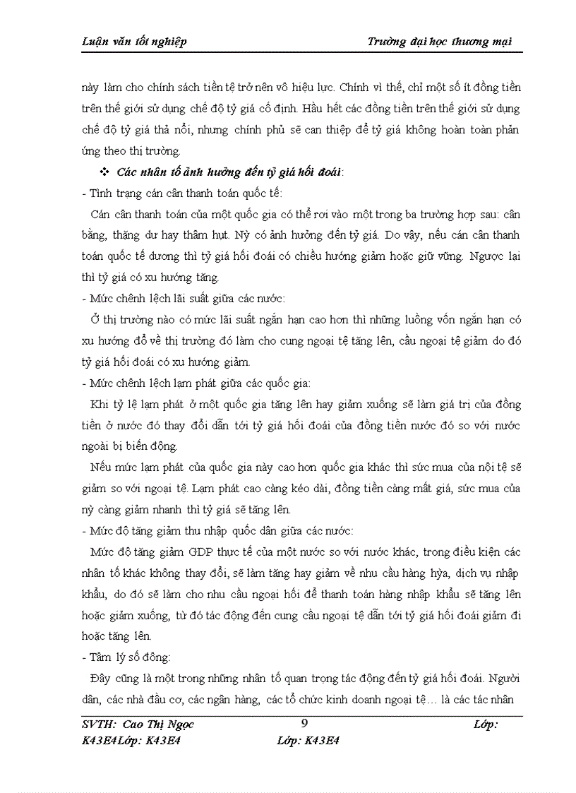 image for page Ảnh hưởng của biến động tỷ giá đến kinh doanh nhập khẩu mặt hàng thực phẩm tại công ty cổ phần thực phẩm Thiên Vương
