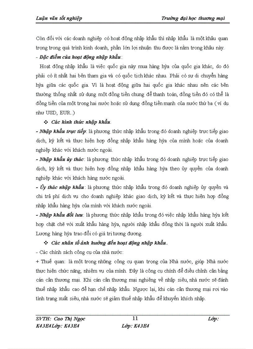 image for page Ảnh hưởng của biến động tỷ giá đến kinh doanh nhập khẩu mặt hàng thực phẩm tại công ty cổ phần thực phẩm Thiên Vương