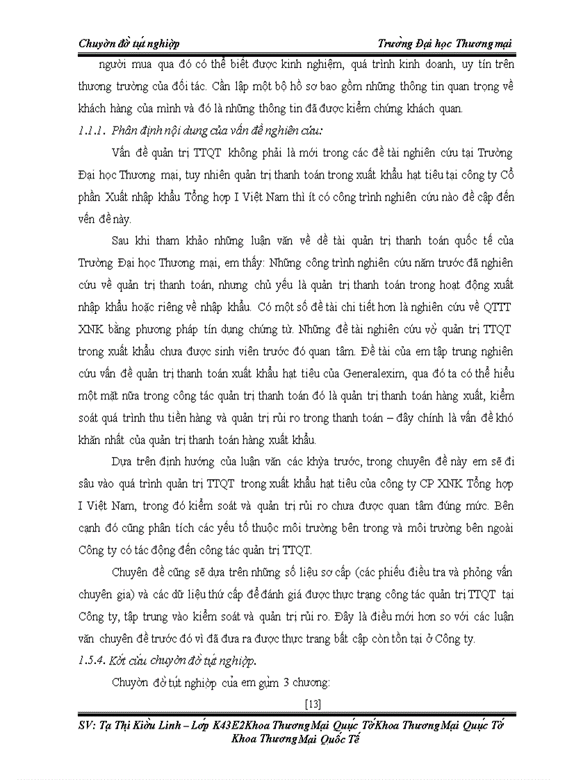 image for page Quản trị thanh toán xuất khẩu hạt tiêu tại công ty cổ phần xuất nhập khẩu tổng hợp I Việt Nam