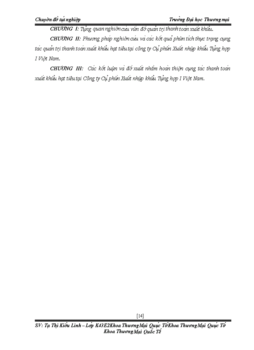 image for page Quản trị thanh toán xuất khẩu hạt tiêu tại công ty cổ phần xuất nhập khẩu tổng hợp I Việt Nam