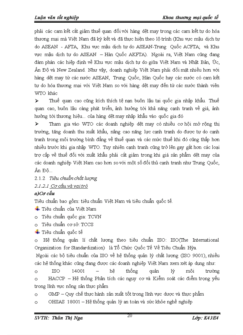 image for page Giải pháp hạn chế ảnh hưởng của thay đổi thuế quan và tiêu chuẩn chất lượng hàng nhập đối với nhập khẩu nguyên liệu của Tổng công ty May 10