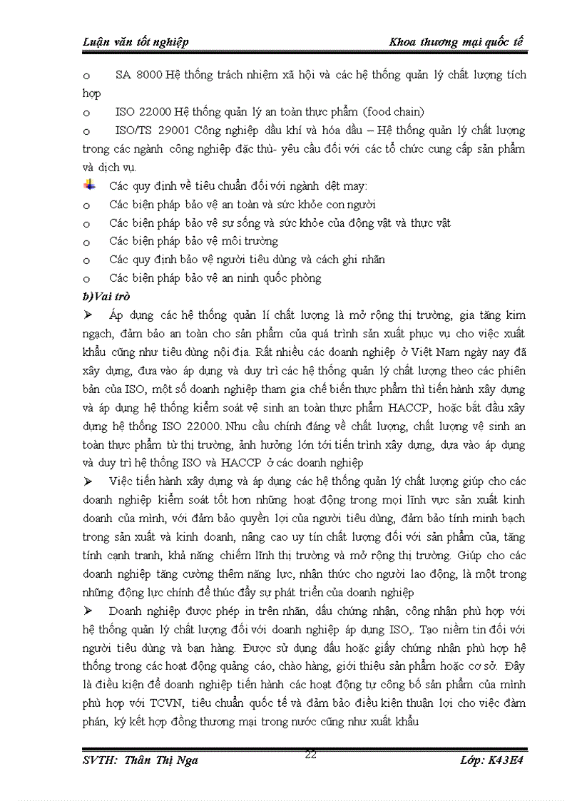 image for page Giải pháp hạn chế ảnh hưởng của thay đổi thuế quan và tiêu chuẩn chất lượng hàng nhập đối với nhập khẩu nguyên liệu của Tổng công ty May 10