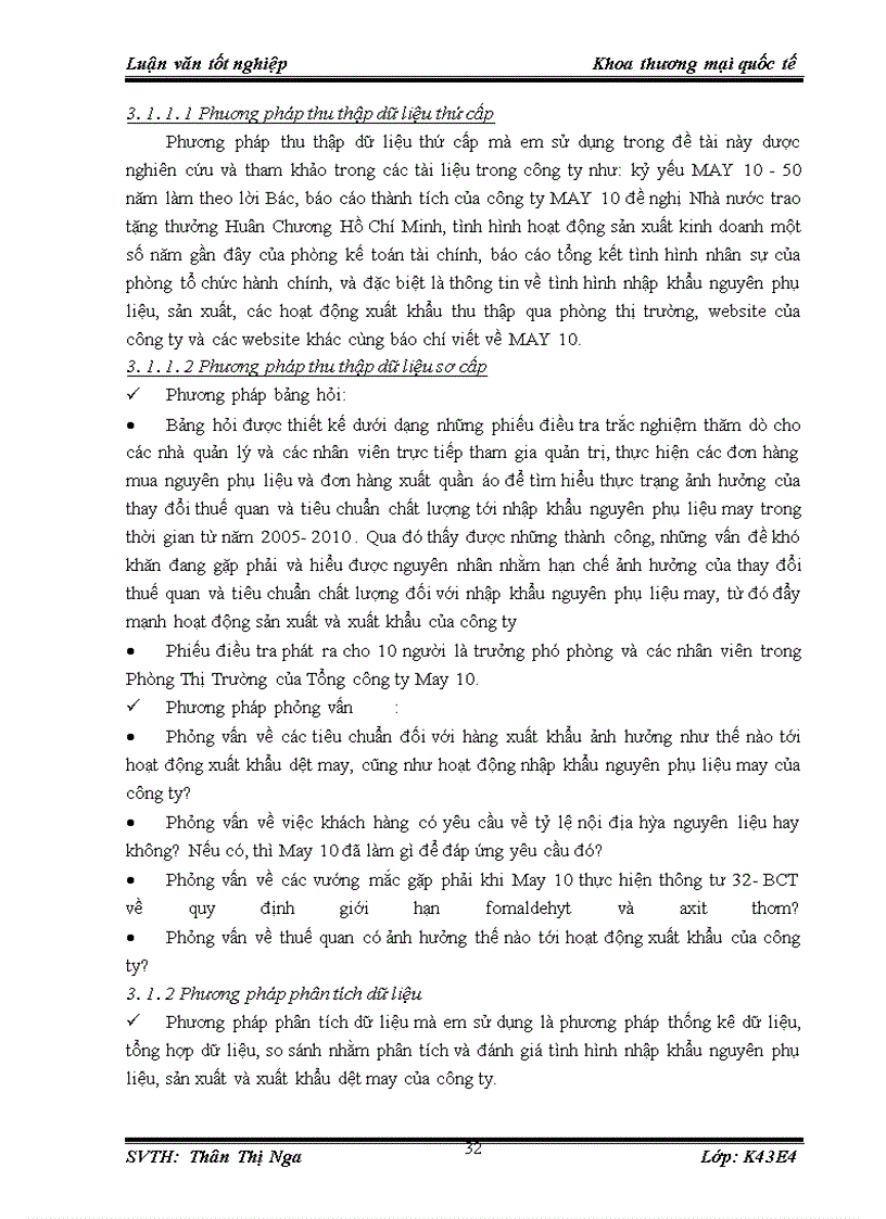 image for page Giải pháp hạn chế ảnh hưởng của thay đổi thuế quan và tiêu chuẩn chất lượng hàng nhập đối với nhập khẩu nguyên liệu của Tổng công ty May 10