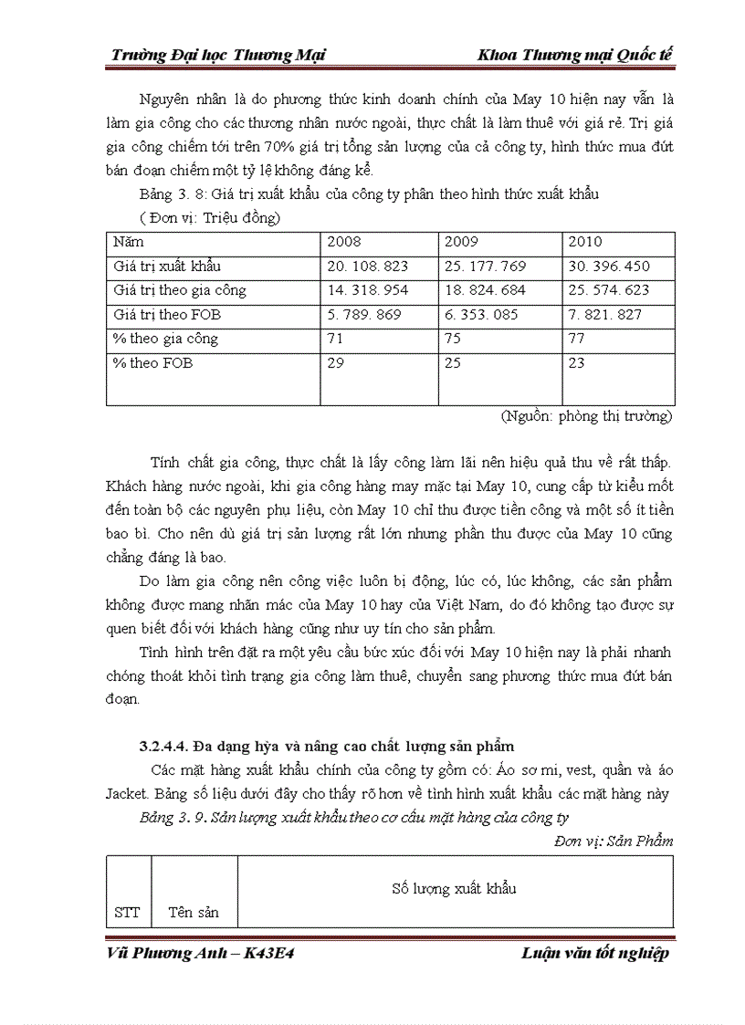 image for page Giải pháp đẩy mạnh xuất khẩu mặt hàng áo sơ mi của Tổng công ty May 10 – Công ty cổ phần sang thị trường Hoa Kỳ