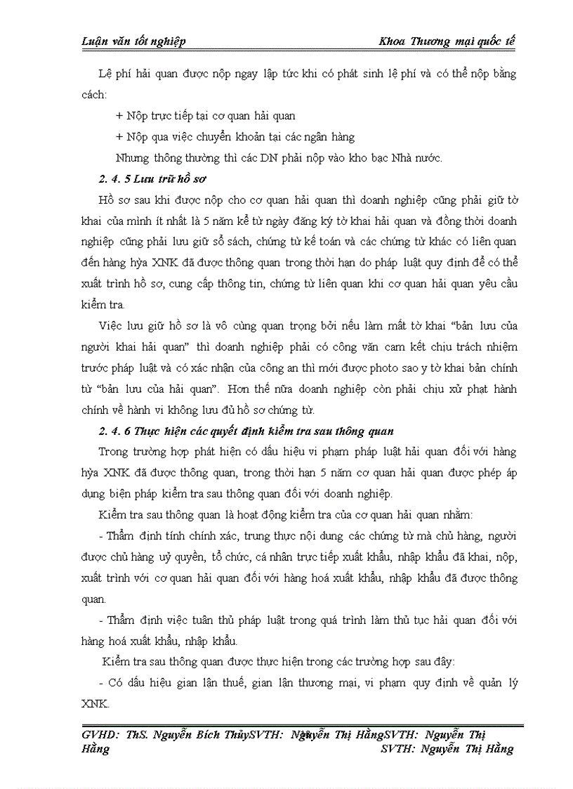 image for page Hoàn thiện quy trình thủ tục hải quan đối với hàng dệt may gia công cho thị trường Mỹ của công ty May Formostar Việt Nam
