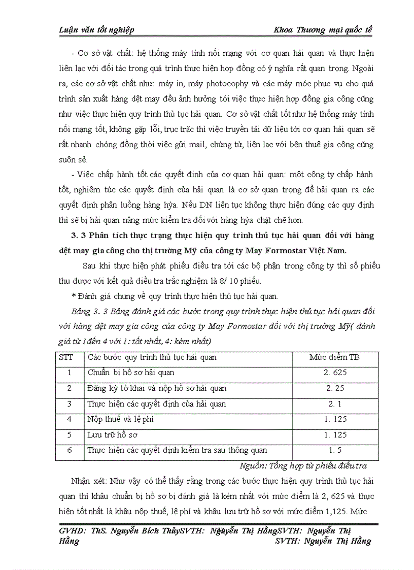 image for page Hoàn thiện quy trình thủ tục hải quan đối với hàng dệt may gia công cho thị trường Mỹ của công ty May Formostar Việt Nam