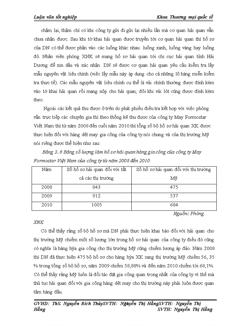 image for page Hoàn thiện quy trình thủ tục hải quan đối với hàng dệt may gia công cho thị trường Mỹ của công ty May Formostar Việt Nam
