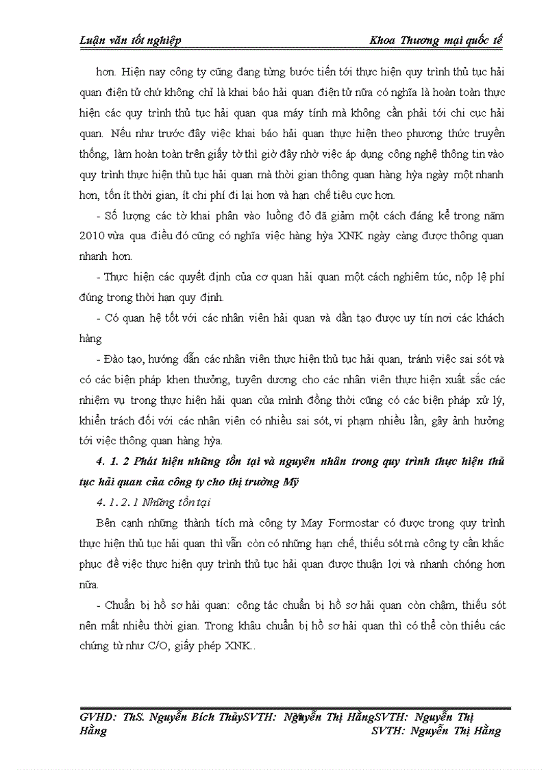 image for page Hoàn thiện quy trình thủ tục hải quan đối với hàng dệt may gia công cho thị trường Mỹ của công ty May Formostar Việt Nam