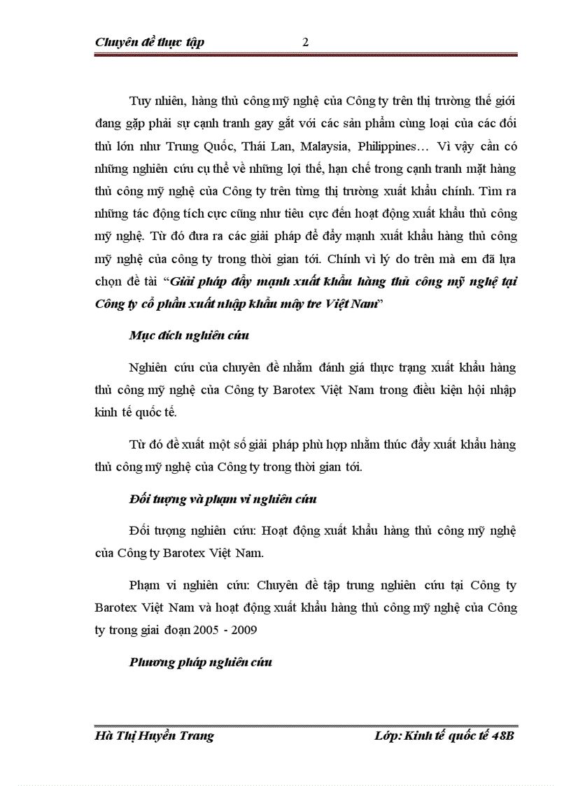 image for page Giải pháp đẩy mạnh xuất khẩu hàng thủ công mỹ nghệ tại Công ty cổ phần xuất nhập khẩu mây tre Việt Nam