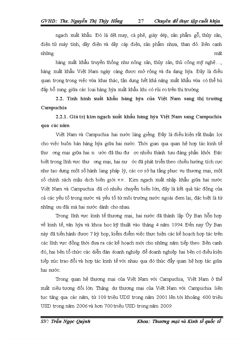image for page Thúc đẩy xuất khẩu hàng hóa Việt Nam sang thị trường Campuchia