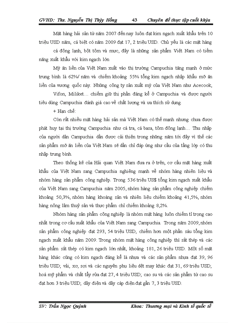 image for page Thúc đẩy xuất khẩu hàng hóa Việt Nam sang thị trường Campuchia