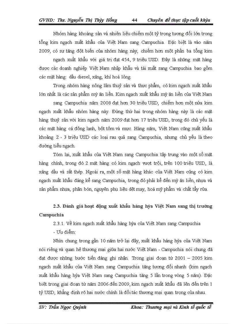 image for page Thúc đẩy xuất khẩu hàng hóa Việt Nam sang thị trường Campuchia