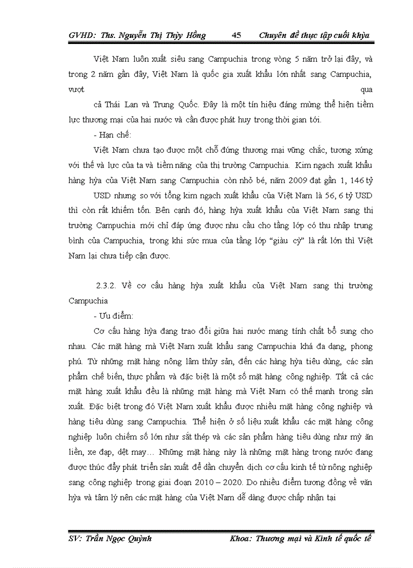 image for page Thúc đẩy xuất khẩu hàng hóa Việt Nam sang thị trường Campuchia