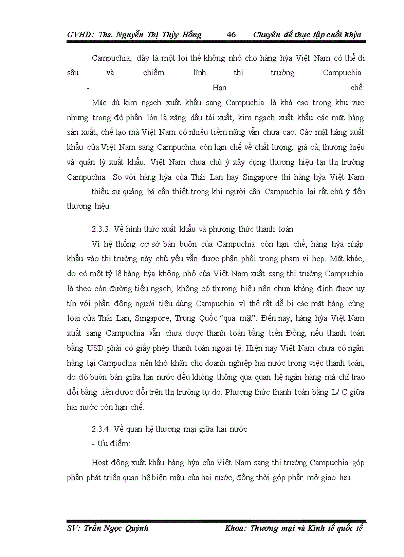 image for page Thúc đẩy xuất khẩu hàng hóa Việt Nam sang thị trường Campuchia
