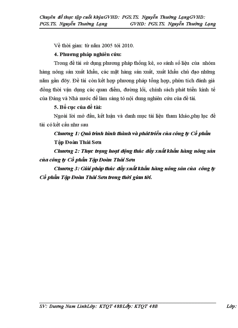 image for page Thúc đẩy hoạt động xuất khẩu hàng nông sản của công ty Cổ phần Tập Đoàn Thái Sơn