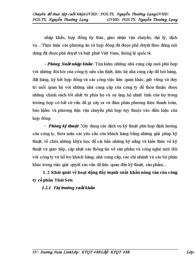 image for page Thúc đẩy hoạt động xuất khẩu hàng nông sản của công ty Cổ phần Tập Đoàn Thái Sơn