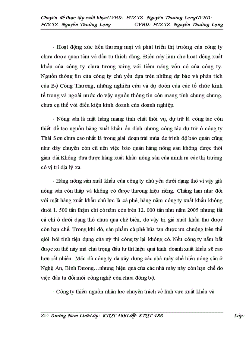 image for page Thúc đẩy hoạt động xuất khẩu hàng nông sản của công ty Cổ phần Tập Đoàn Thái Sơn