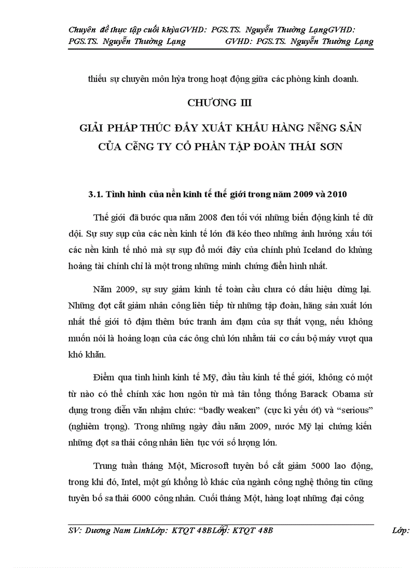 image for page Thúc đẩy hoạt động xuất khẩu hàng nông sản của công ty Cổ phần Tập Đoàn Thái Sơn