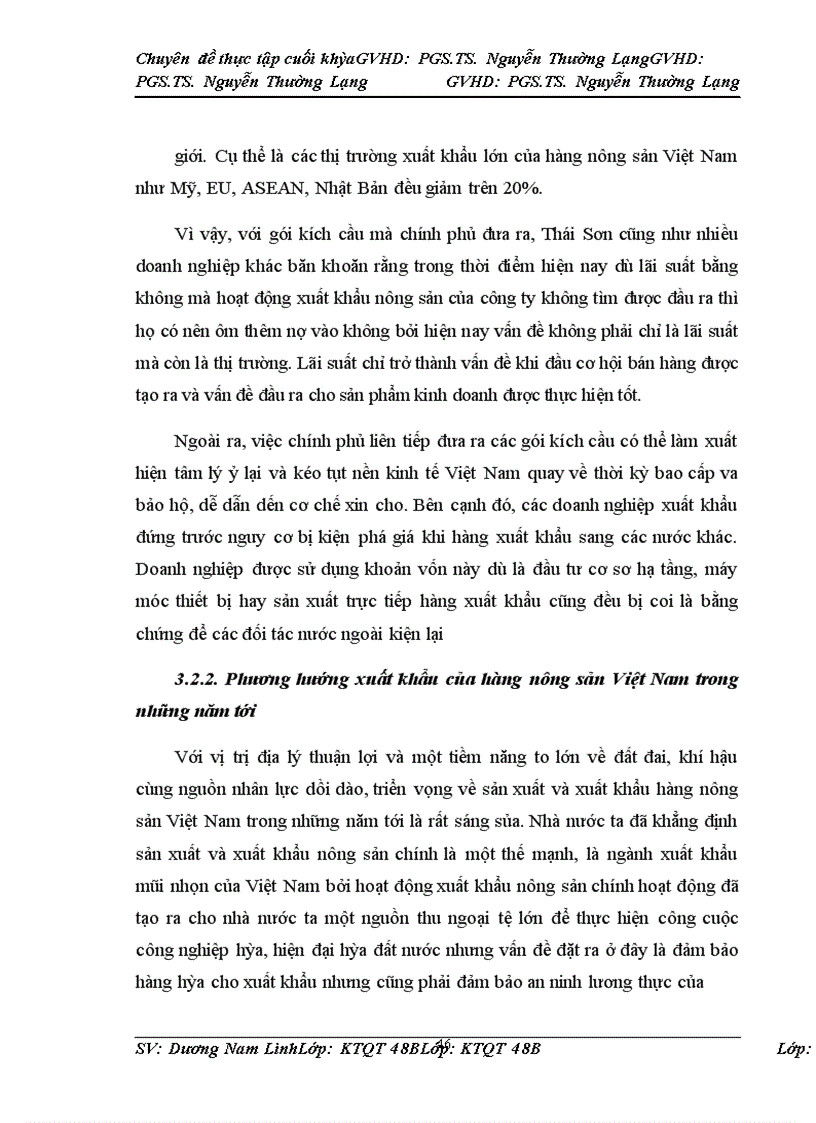 image for page Thúc đẩy hoạt động xuất khẩu hàng nông sản của công ty Cổ phần Tập Đoàn Thái Sơn
