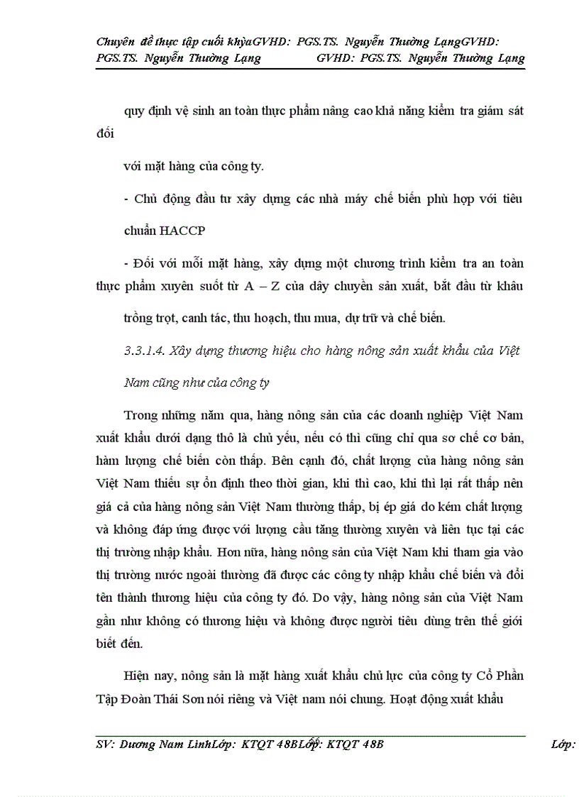 image for page Thúc đẩy hoạt động xuất khẩu hàng nông sản của công ty Cổ phần Tập Đoàn Thái Sơn
