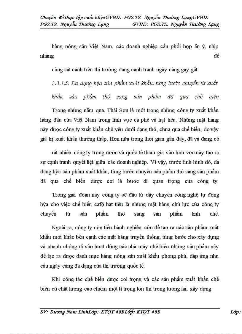 image for page Thúc đẩy hoạt động xuất khẩu hàng nông sản của công ty Cổ phần Tập Đoàn Thái Sơn