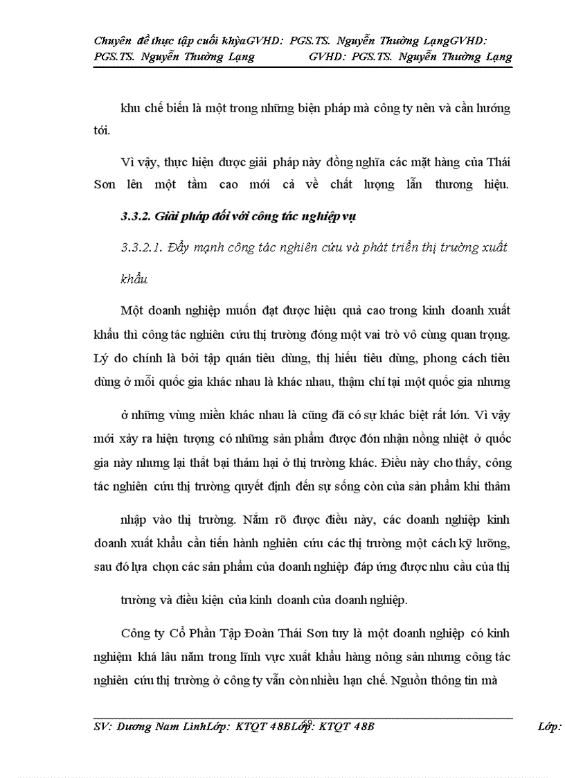 image for page Thúc đẩy hoạt động xuất khẩu hàng nông sản của công ty Cổ phần Tập Đoàn Thái Sơn