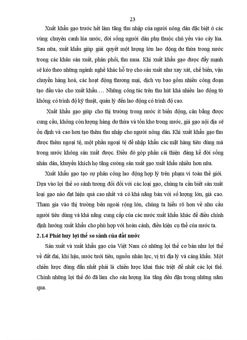 image for page Thúc đẩy xuất khẩu mặt hàng gạo của Việt Nam đến năm 2020