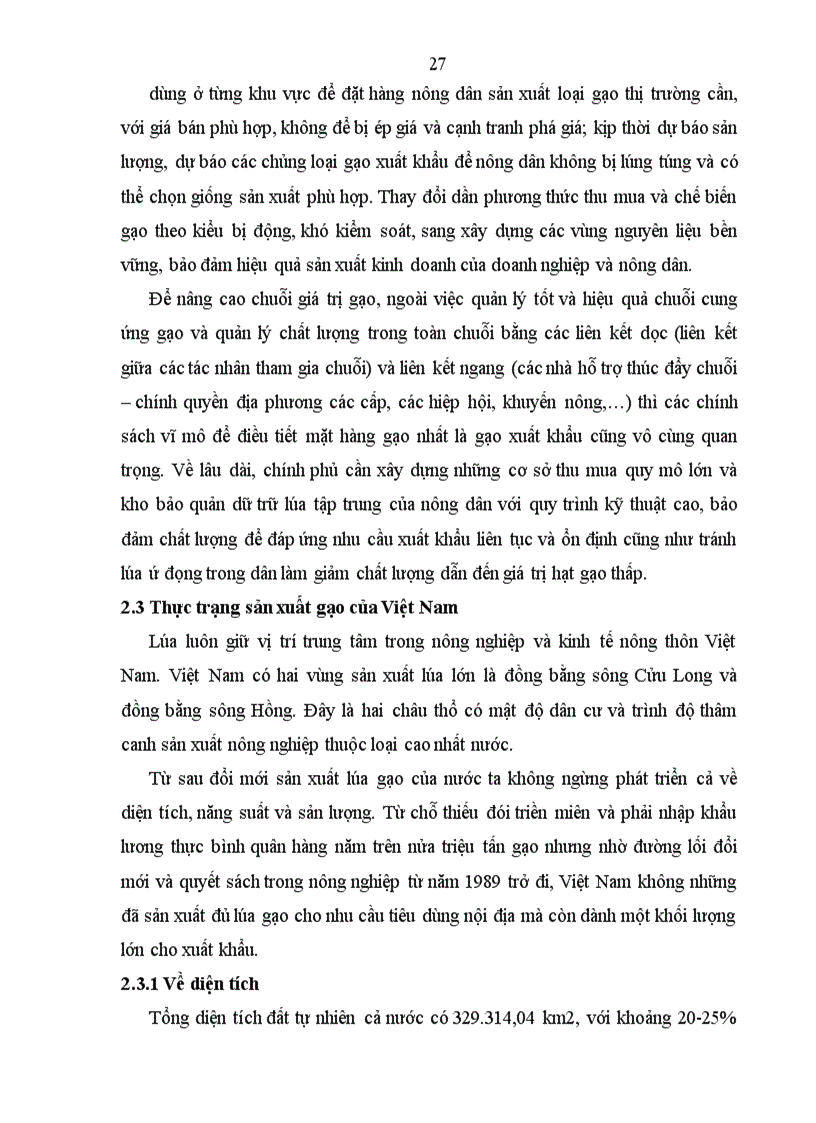 image for page Thúc đẩy xuất khẩu mặt hàng gạo của Việt Nam đến năm 2020