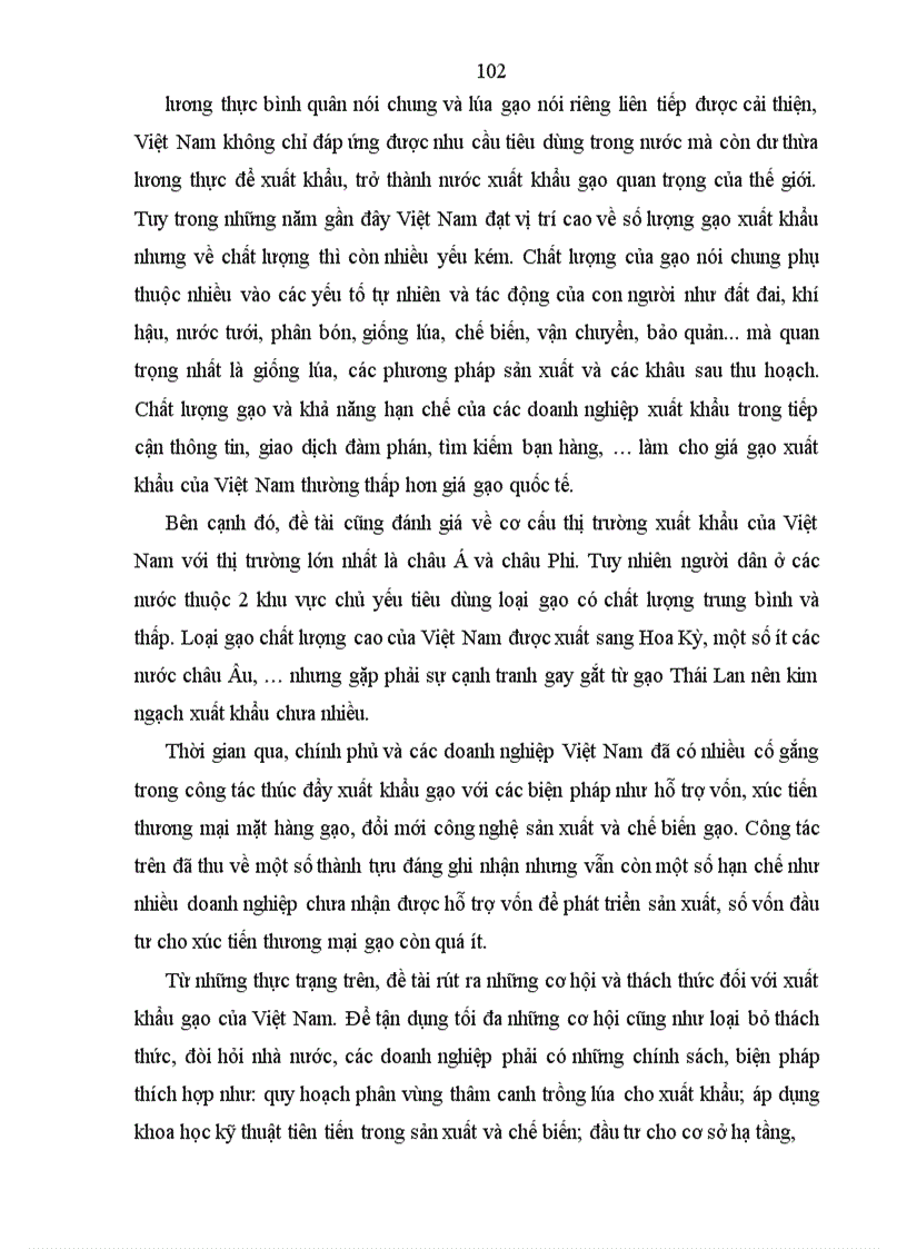 image for page Thúc đẩy xuất khẩu mặt hàng gạo của Việt Nam đến năm 2020