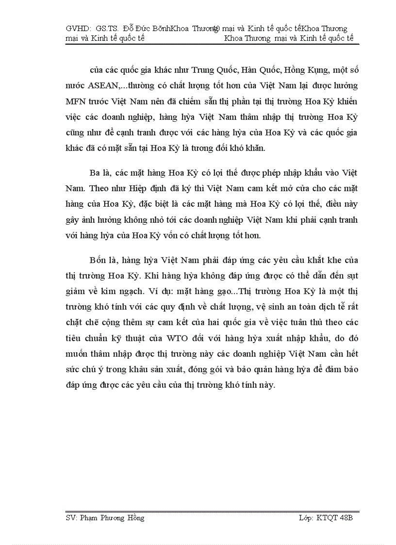 image for page Tác động của Hiệp định thương mại Việt Nam - Hoa Kỳ tới hoạt động xuất khẩu hàng nông sản Việt Nam sang thị trường Hoa Kỳ