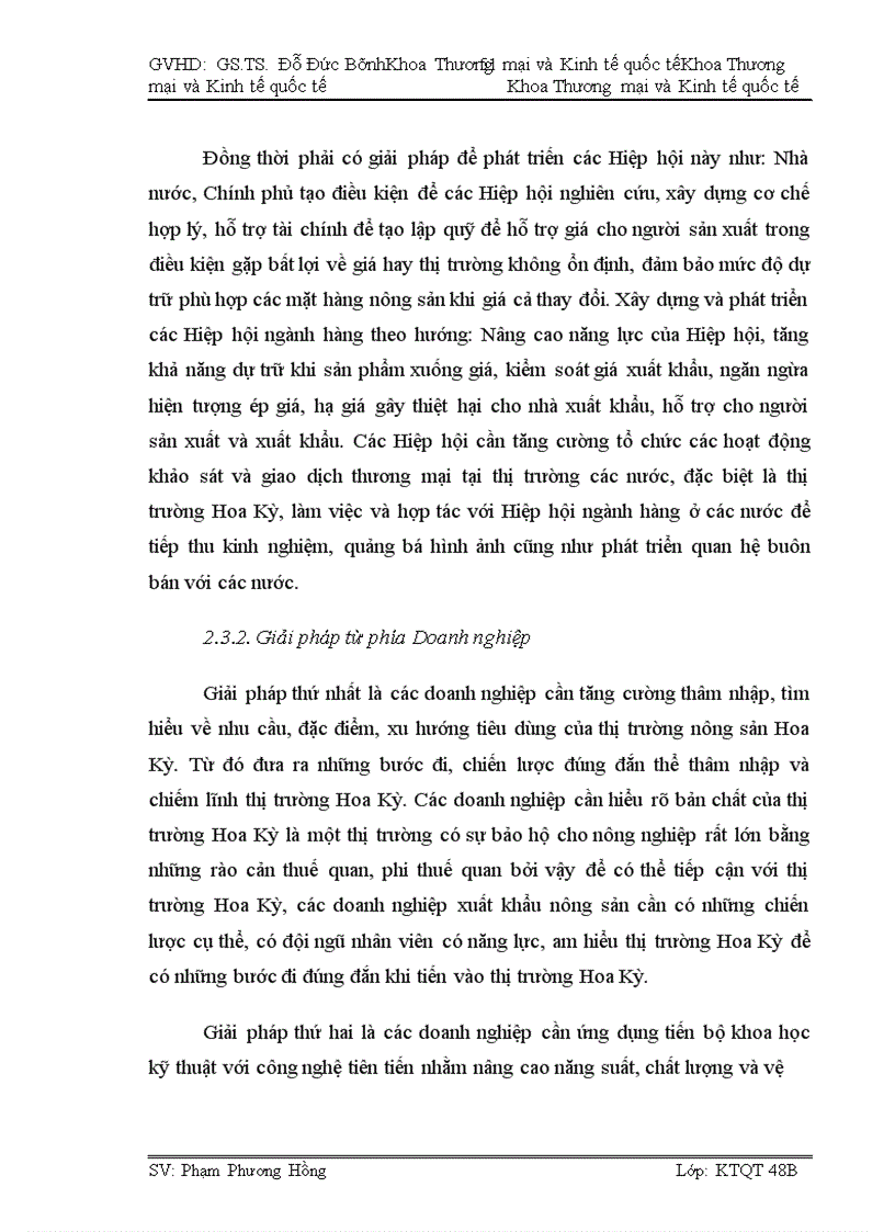 image for page Tác động của Hiệp định thương mại Việt Nam - Hoa Kỳ tới hoạt động xuất khẩu hàng nông sản Việt Nam sang thị trường Hoa Kỳ