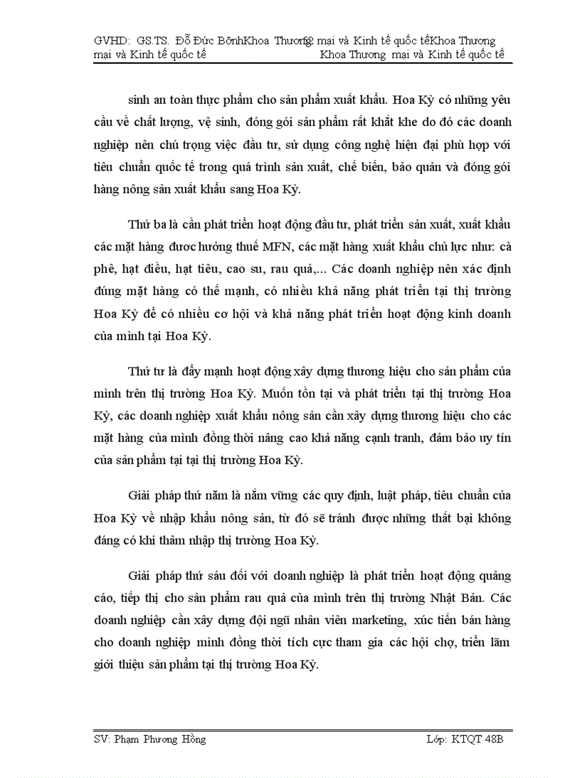 image for page Tác động của Hiệp định thương mại Việt Nam - Hoa Kỳ tới hoạt động xuất khẩu hàng nông sản Việt Nam sang thị trường Hoa Kỳ