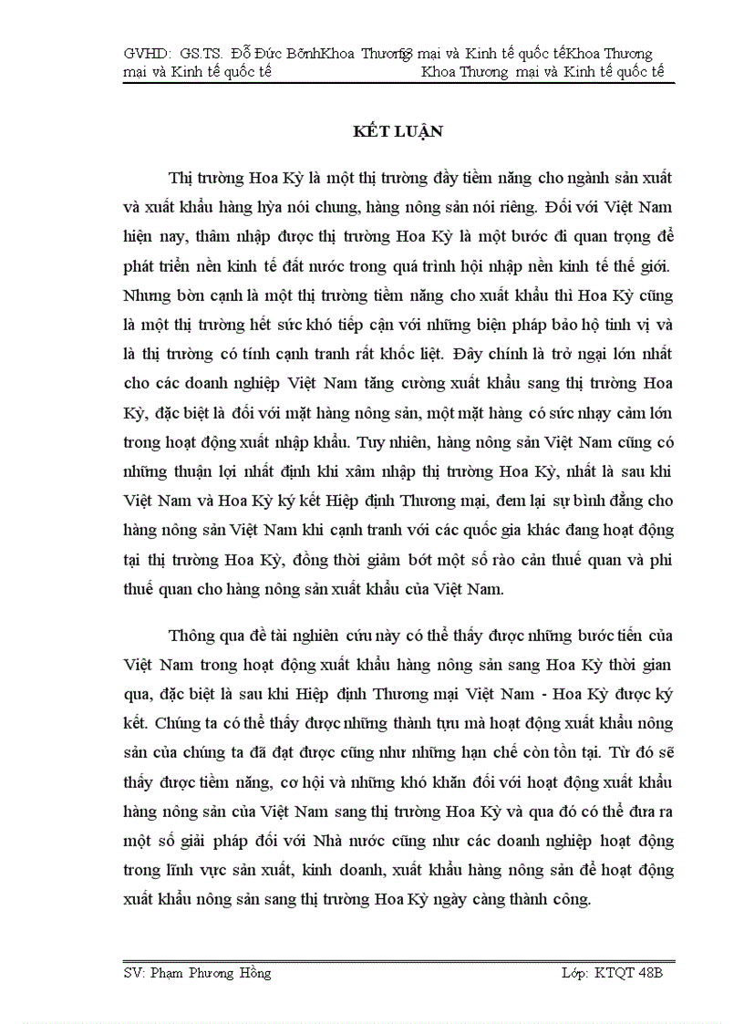 image for page Tác động của Hiệp định thương mại Việt Nam - Hoa Kỳ tới hoạt động xuất khẩu hàng nông sản Việt Nam sang thị trường Hoa Kỳ