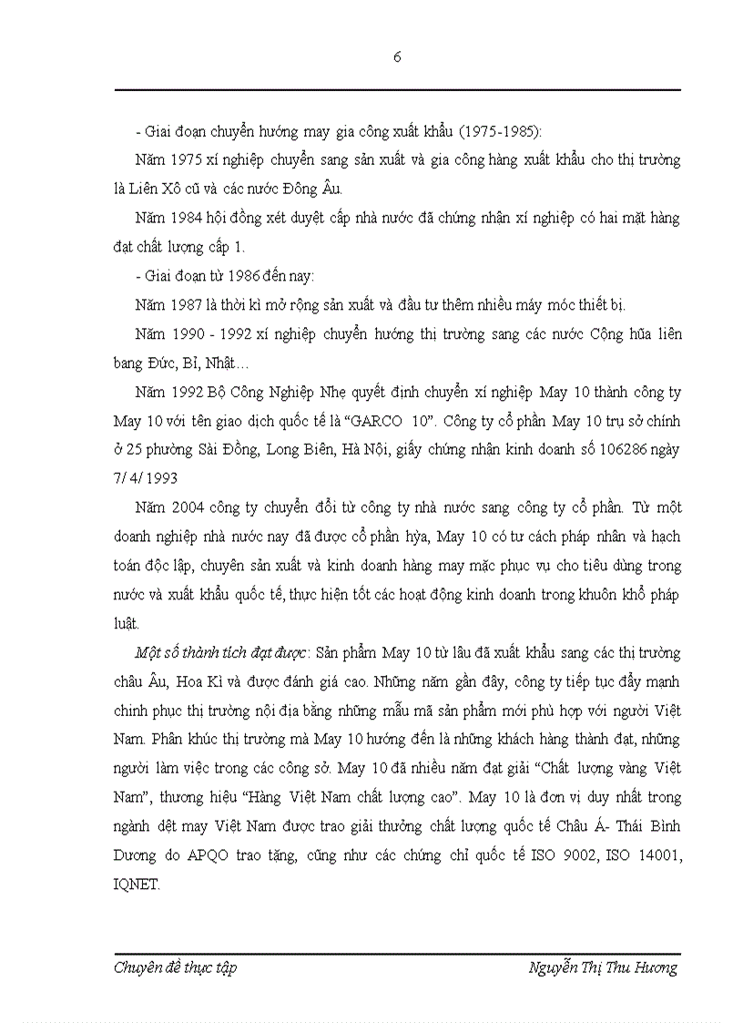 image for page Rào cản kỹ thuật đối vói hàng may mặc Việt Nam, các biện pháp đẩy mạnh xuất khẩu hàng may mặc ở công ty Cổ phần May 10