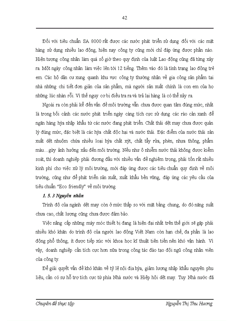 image for page Rào cản kỹ thuật đối vói hàng may mặc Việt Nam, các biện pháp đẩy mạnh xuất khẩu hàng may mặc ở công ty Cổ phần May 10