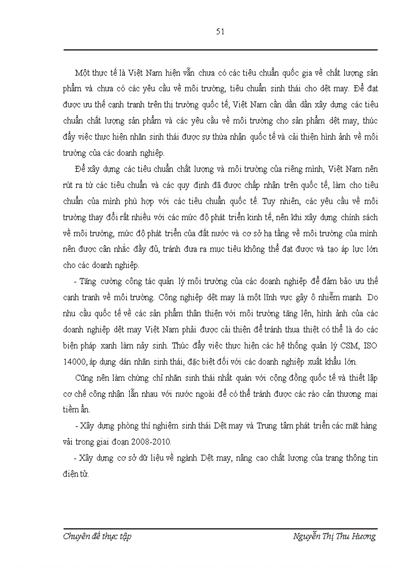 image for page Rào cản kỹ thuật đối vói hàng may mặc Việt Nam, các biện pháp đẩy mạnh xuất khẩu hàng may mặc ở công ty Cổ phần May 10
