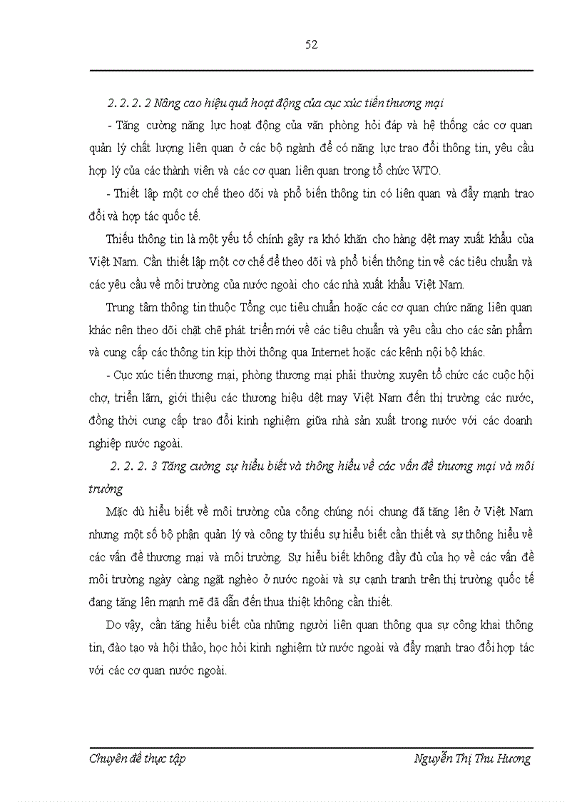 image for page Rào cản kỹ thuật đối vói hàng may mặc Việt Nam, các biện pháp đẩy mạnh xuất khẩu hàng may mặc ở công ty Cổ phần May 10