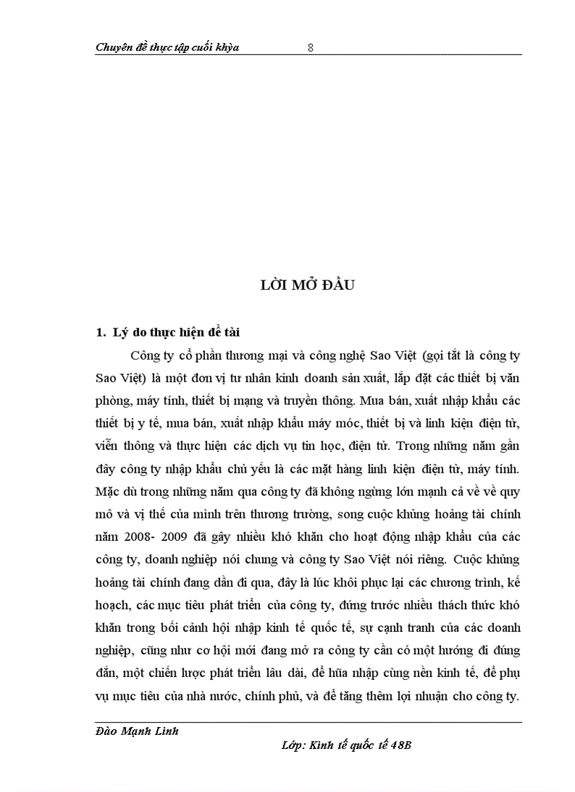 image for page Hập khẩu linh kiện máy tính tại Công ty Sao Việt