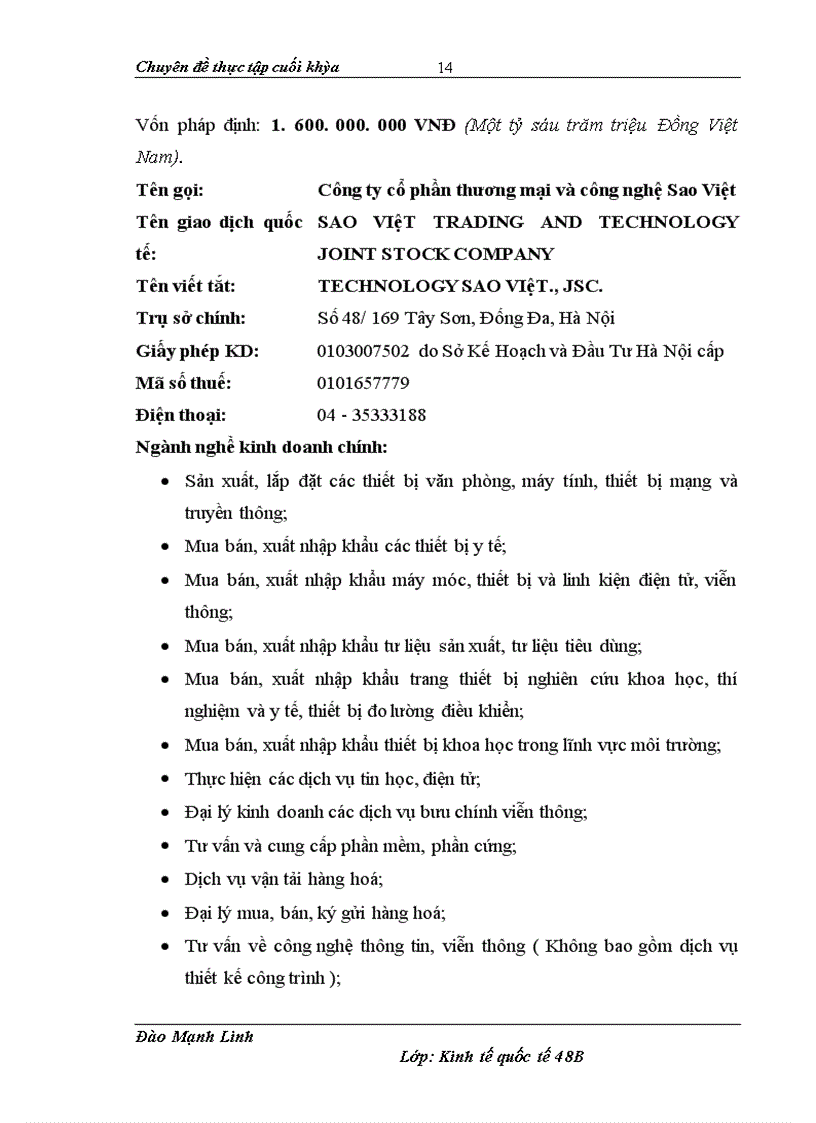 image for page Hập khẩu linh kiện máy tính tại Công ty Sao Việt