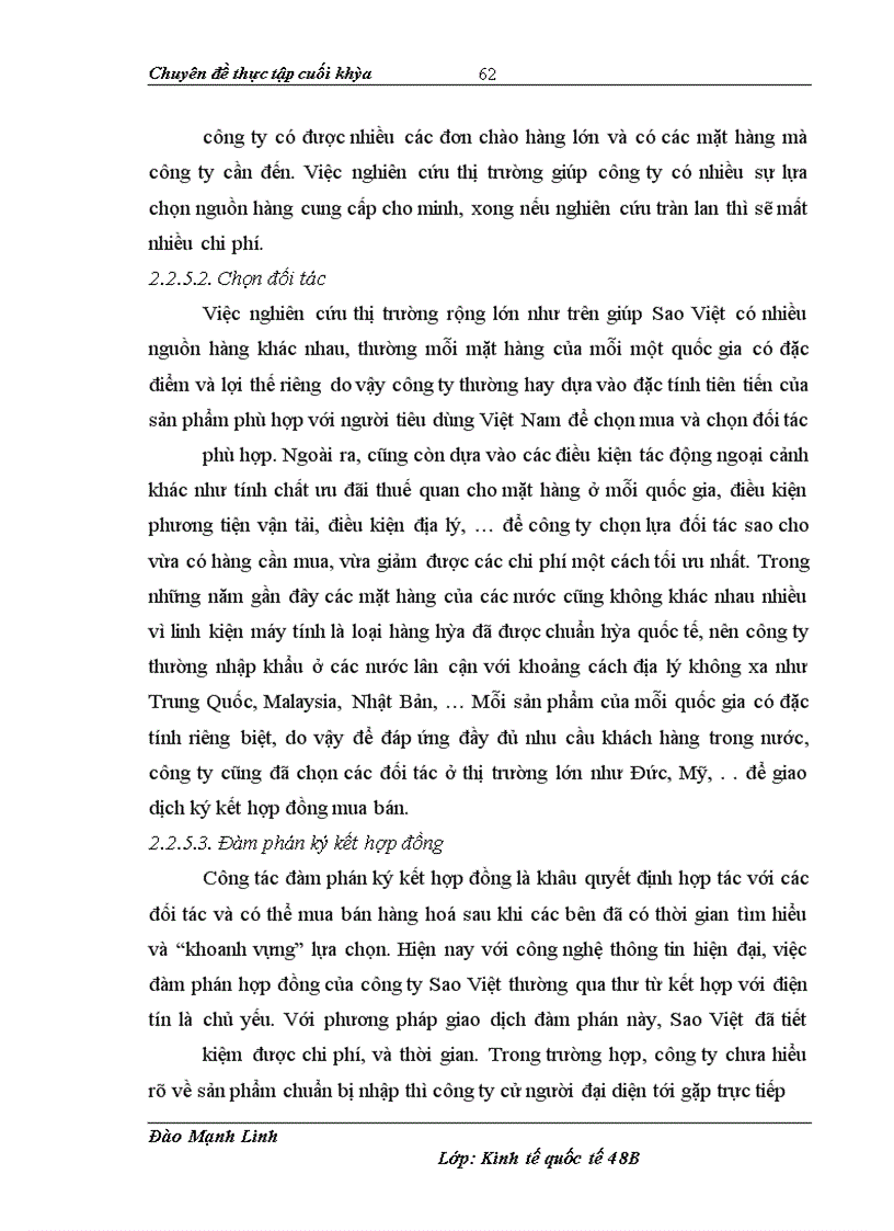 image for page Hập khẩu linh kiện máy tính tại Công ty Sao Việt