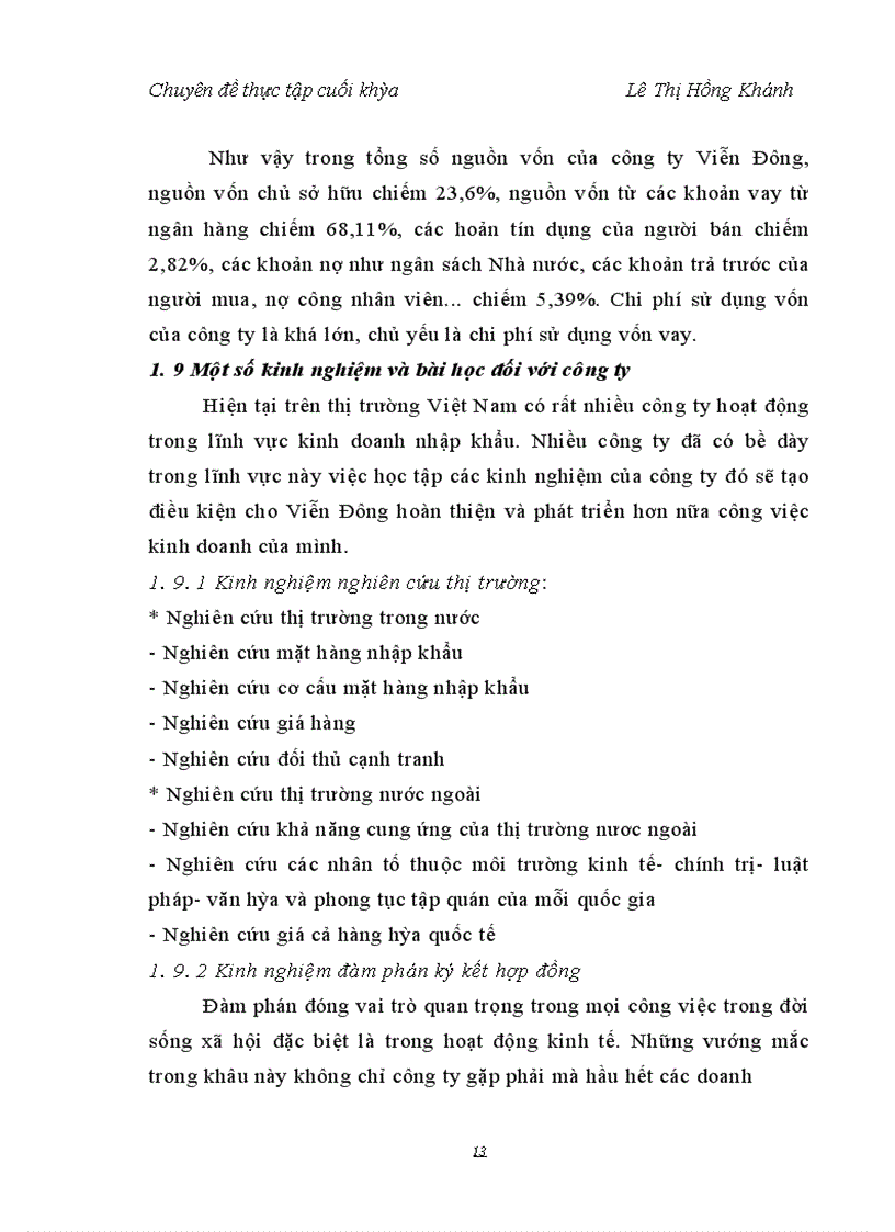 image for page Nâng cao hiệu quả nhập khẩu hàng hóa tại Công ty trách nhiệm hữu hạn sản xuất và thương mại Viễn Đông