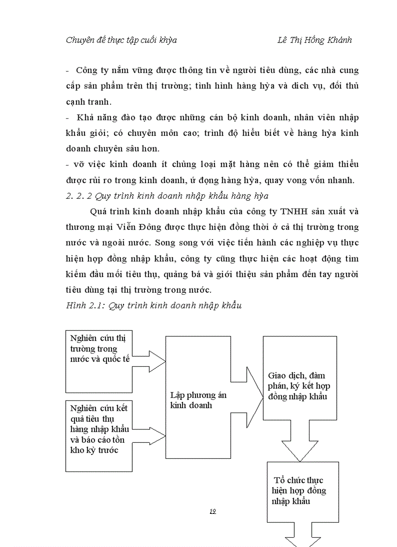image for page Nâng cao hiệu quả nhập khẩu hàng hóa tại Công ty trách nhiệm hữu hạn sản xuất và thương mại Viễn Đông