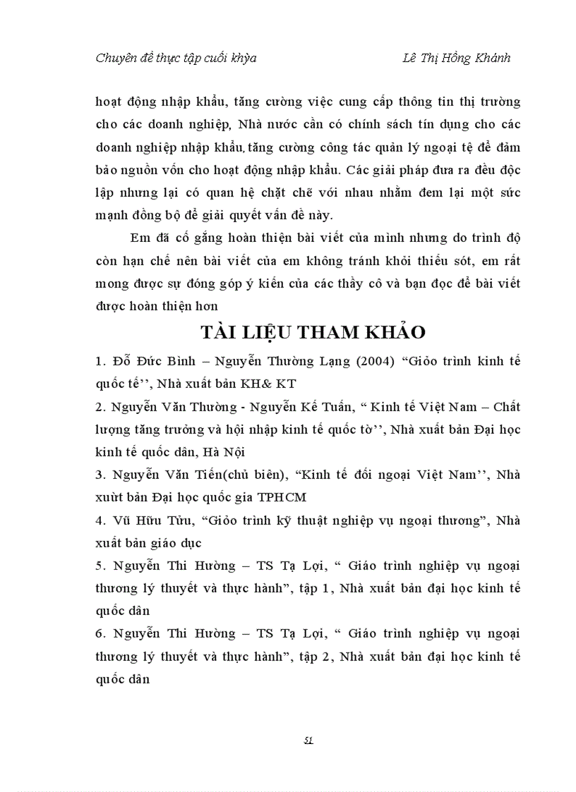 image for page Nâng cao hiệu quả nhập khẩu hàng hóa tại Công ty trách nhiệm hữu hạn sản xuất và thương mại Viễn Đông