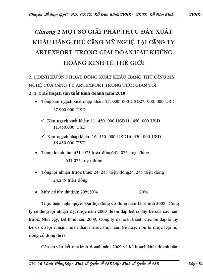 image for page Một số giải pháp thúc đẩy xuất khẩu hàng thủ công mỹ nghệ tại công ty Artexport Việt Nam trong giai đoạn hậu khủng hoảng kinh tế thế giới