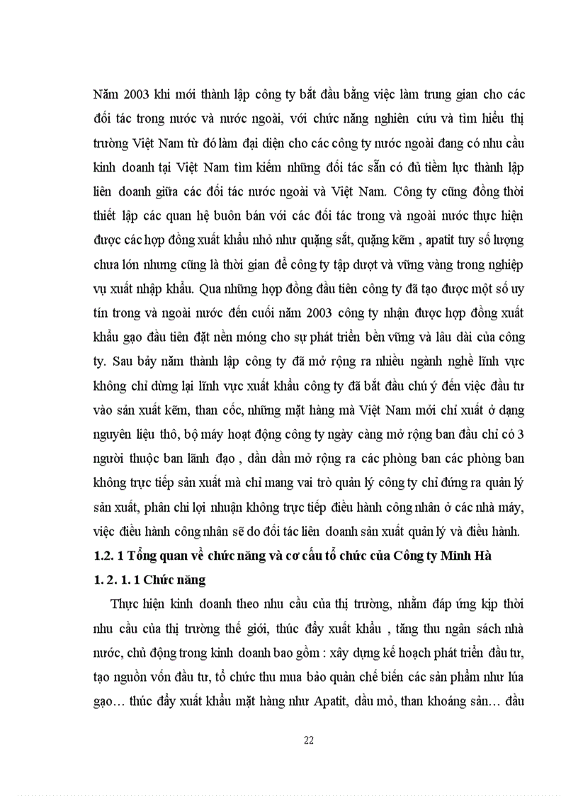 image for page Nâng cao hiệu quả xuất mặt hàng gạo tại Công ty Minh Hà